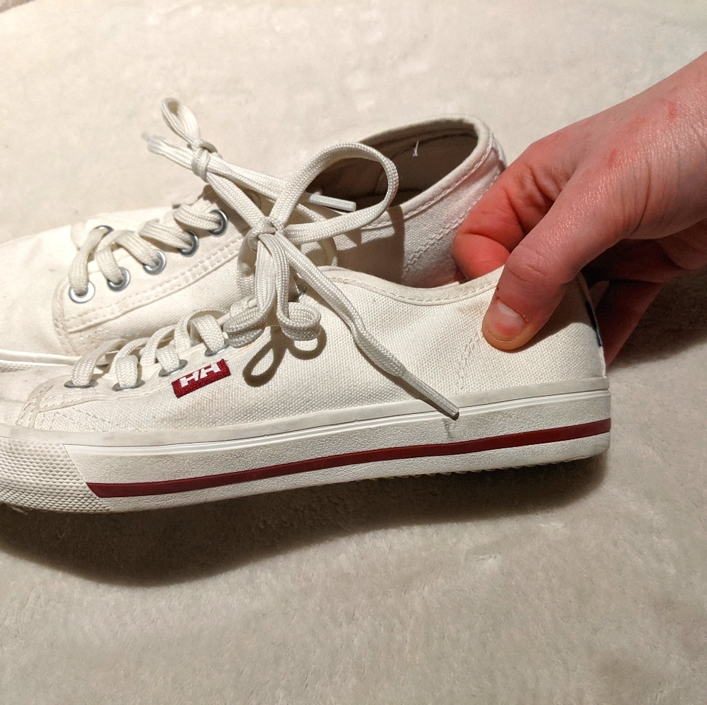 White Canvas Sneaker